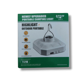 چراغ کمپی مربع شارژی T219